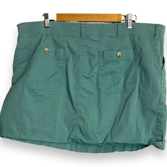 Lee Mid Rise Skort Womens 22 Regular Fit Pockets Y2K Short Skirt Casual Athletic - Picture 8 of 12